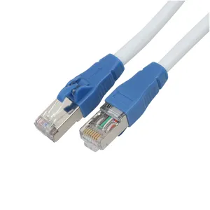 Exw Patch Cord EXW High Quality UL/ETL/DELTA Certified Cat6A SSTP Easy Patch Cord