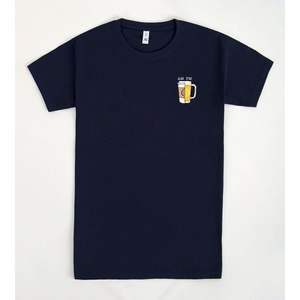 T-shirt Perfect Balance blu navy unisex per adulti taglia media - Product Image 1