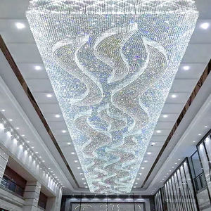 Nuovo Prodotto: Lampadario Decorativo di Lusso in Cristallo per Sale da Ballo, Centri Commerciali, Hall di Hotel - Product Image 5