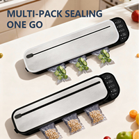 Nouvel accessoire pour aliments souples, boîte de conservation, scellant sous vide pour aliments, plusieurs sacs