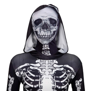 Costume de squelette intégral pour Halloween, tenue de cosplay pour adulte, taille L M XL XXL - Product Image 2