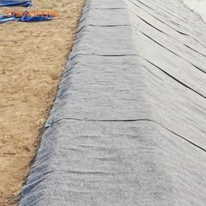 Alfombrilla compuesta de hormigón geosintético 12KG/M2 Lona de terraplén Manta de cemento de curado de hormigón para revestimiento de canal de presa - Product Image 5