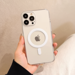 Funda Magnética Transparente para iPhone 14 Plus, Protección Anticaídas - Product Image 2