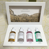 Kit d'Ampoules Centella de Madagascar 4 Types : Sérum Apaisant, Éclaircissant, Resserre les Pores et Soulage les Irritations Cutanées