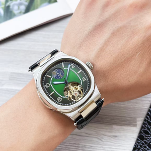 Reloj Deportivo de Lujo para Hombre, de Alta Gama, Original, de Alta Calidad, con Movimiento Mecánico, Diseño Antiguo y Sencillo con Puntero - Product Image 3