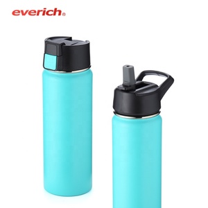 Everich 1000 ml <span class=keywords><strong>Double</strong></span> Paroi En Acier Inoxydable Vide Bouteille D'eau Avec Un Seul <span class=keywords><strong>clic</strong></span> Couvercle Ouvert - Product Image 4