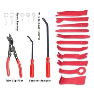 Bộ dụng cụ tháo lắp nội thất ô tô, gồm kìm bẩy tấm ốp cửa, kẹp nhựa, dụng cụ tháo radio. - Product Image 3