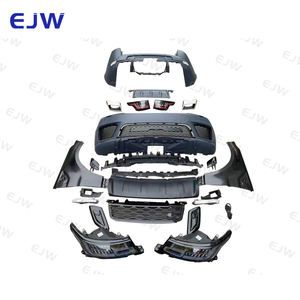 14-18 para <span class=keywords><strong>Land</strong></span> <span class=keywords><strong>Rover</strong></span> para Range <span class=keywords><strong>Rover</strong></span> Sport Kit de actualización Nueva envoltura de cuerpo de plástico que incluye faros y parachoques - Product Image 2