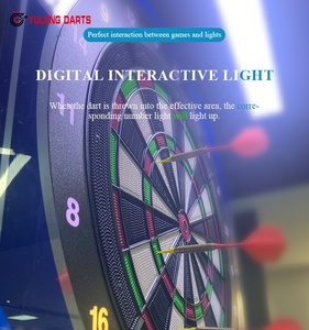 Metal elektronik <span class=keywords><strong>Dart</strong></span> tahtası fabrika standart puan <span class=keywords><strong>Dart</strong></span> panoları <span class=keywords><strong>Dart</strong></span> 6 adet uçuşlar CE sertifikalı kapalı kullanım çin siyah yeşil beyaz - Product Image 4