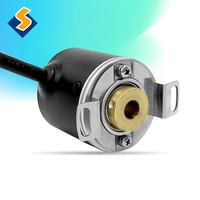 Encodeur magnétique incrémental RS422 IP65 à trou aveugle 40 mm EI40NB avec pilote de ligne Push-Pull