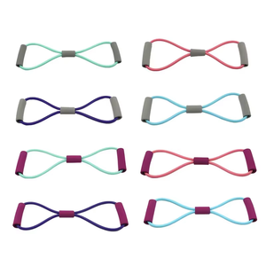 Bande de Résistance en Forme de Huit pour Femmes, Élastique d'Exercice pour Épaules et Dos, Outil de Fitness à Domicile et de Yoga - Product Image 6