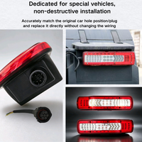 Luces Traseras de Advertencia para Automóviles Europeos, Luces Traseras LED, Luces de Freno y Direccionales para Camiones 20565106 20565107