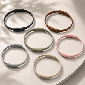 New Model 34cm Eco-Friendly Latex Pilates <b>Ring</b> One-Piece Yoga Fitness <b>Circle</b> Lightweight Resistance <b>Ring</b> for Home Workout - Product Image 1