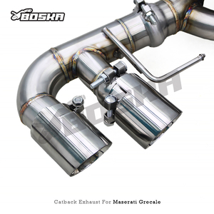 Catback Exhaust System for Maserati Grecale 2.0T 2023-2026 Racing Stainless Steel Exhaust Pipe Muffler with Valve - Product Image 5