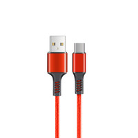 De alta velocidad de Metal de Nylon trenzado USB 3,0 de 3,1, 3,2 tipo C Cable de datos de carga