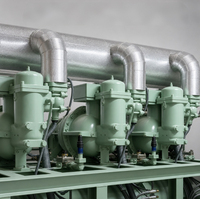 Unité parallèle de compresseur à vis Inverter, réfrigération intelligente haute capacité