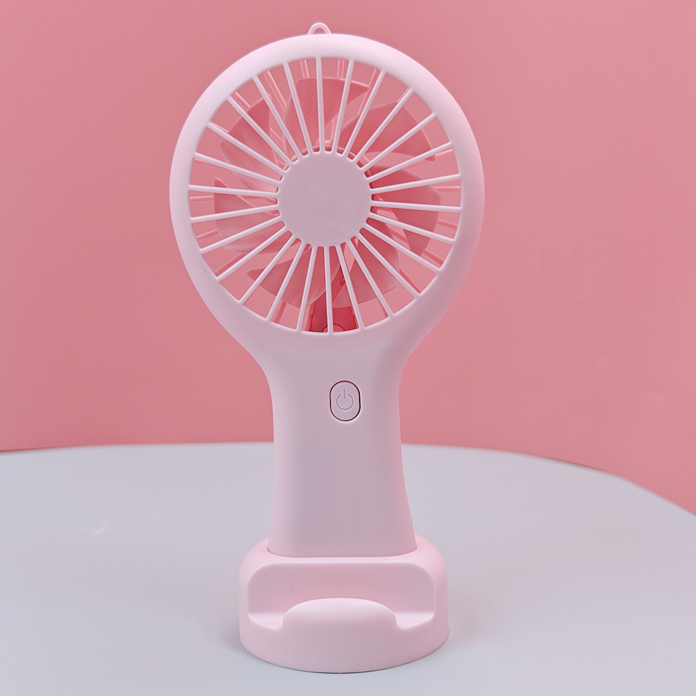 éventail à cils rose