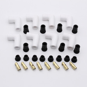 Bộ khởi động bugi gốm hiệu suất cao thẳng 45 Độ Màu Đen 8 chiếc - Product Image 4