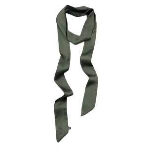Écharpe noire avec motif de <span class=keywords><strong>flamant</strong></span> rose, bande de cheveux en satin étroite, bandeau de mode pour la tête - Product Image 2