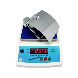Porte-<span class=keywords><strong>papier</strong></span> <span class=keywords><strong>toilette</strong></span> mural Metalique 55021-CR avec couvercle, <span class=keywords><strong>rangement</strong></span> pour <span class=keywords><strong>papier</strong></span> <span class=keywords><strong>toilette</strong></span> imperméable pour salle de bain - Product Image 2