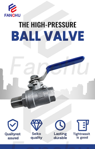 Шаровой кран из кованой стали FC для высокого давления с герметичным уплотнением для работы с маслом, водой и газом - Product Image 5