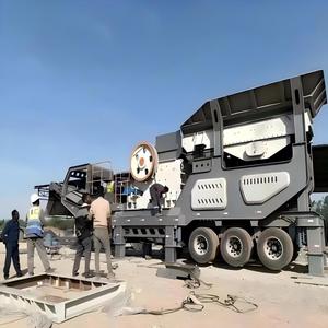 Fabrikpreis Tragbare Mobile Brechanlage SL15L/S25L/S35L Integrierter Förderer + Brecher + Förderband für Bergbau Stein/Erz - Product Image 2