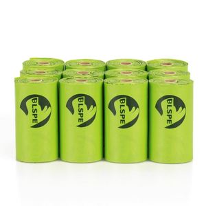 Eco-Friendly 690 Bag 46-<b>Roll</b> Set Luxury Biodegradable Compostable Plastic Dog Poop Bags with <b>Fruit</b> Scent for Pet Owners - Product Image 6