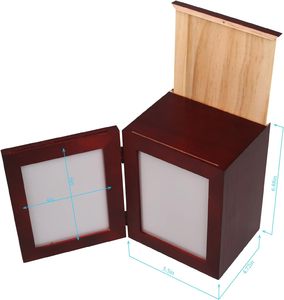 Urnas para mascotas para perros y gatos, pequeños animales, cenizas, recuerdo, recuerdos para perros y jaula <span class=keywords><strong>funeraria</strong></span> para mascotas, ataúdes y urnas de madera para mascotas - Product Image 4