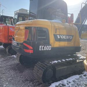 Excavadora Hidráulica Usada Volvo EC60 de 6 Toneladas con Motor Cummins, Capacidad de Cucharón de 0.3m, Potencia de 42.7kW - Product Image 3