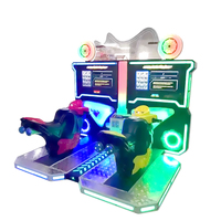 55 pouces écran VR simulateur de course d'arcade à pièces moto Machine anglais prise en charge 110/220V puissance pour les centres de jeux