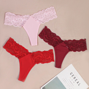 Nuevas Tangas Sexys y Divertidas para Mujer, Populares con Encaje Bordado, Transpirables y Cómodas - Product Image 3