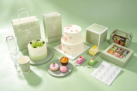 Boîtes à pâtisserie pliables personnalisées de qualité alimentaire, biodégradables, en carton blanc, pour biscuits, beignets, emballages de gâteaux