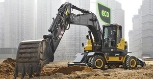 รถขุดล้อยาง EW205D แข็งแกร่ง 20 ตัน สำหรับงานก่อสร้าง - Product Image 2