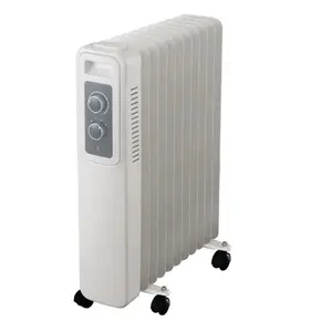 Warmstar Thermostat-Filled Oil-Filled Radiator Room Heater Freestanding for Home and Hotel Use