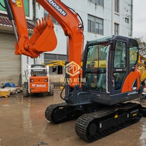 Excavatrices d'<span class=keywords><strong>occasion</strong></span> Doosan DX55-9C, mini-excavatrice de 5,5 tonnes, matériel de terrassement pour la construction, excavatrice hydraulique sur chenilles d'<span class=keywords><strong>occasion</strong></span> - Product Image 4