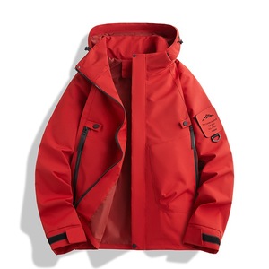 Veste imperméable coupe-vent respirante à une seule couche de style montagne, unisexe, vêtements de randonnée en plein air, personnalisable - Product Image 3