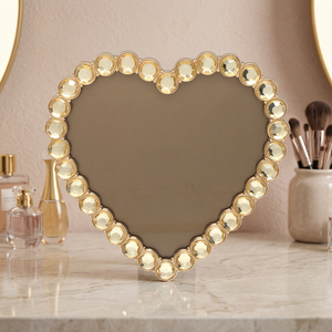 HOT SELLING DECORATIVE PLATED <b>GOLD</b> HEART SHAPE DIE CAST ZINC ALLOY 5" X 5" PHOTO <b>FRAME</b> for WEDDING - Product Image 3