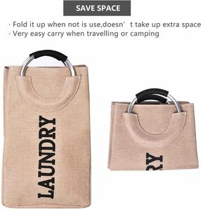 Có Sẵn Trong Ba Màu Giặt Lớn <span class=keywords><strong>Hamper</strong></span> Bag Với Xử Lý Đóng Mở - Product Image 2