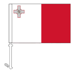 Bắc macedonia bán buôn thăng hoa trống giá rẻ cửa sổ xe cờ xe cờ Polyester cờ quốc gia - Product Image 2