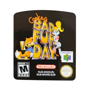 สติ๊กเกอร์ตลับเกม Banjo Tooie Bod Furday สำหรับ N64 นินเทนโด 64 - Product Image 4