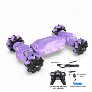 KK nouveau 1:16 enfants jouets radiocommandés nouvelle <span class=keywords><strong>voiture</strong></span> cascadeuse RC améliorée avec musique et lumière contrôlée à la main geste voitures RC - Product Image 3