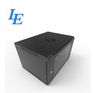 Gabinete de pared de montaje plano 14U, gabinete de red para el hogar, pequeño gabinete para switches - Product Image 5