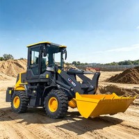 Robuster, Langlebiger und Stabiler D938 Kompakter Radlader mit Allradantrieb für Landwirtschaft und Garten