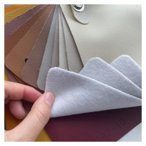 Giá sản xuất chất lượng cao đàn hồi không thấm nước mềm mại PVC da tổng hợp lông ủng hộ cho ghế sofa - Product Image 1