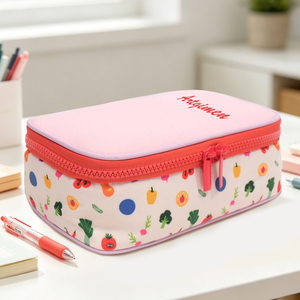 <span class=keywords><strong>Trousse</strong></span> à crayons esthétique avec motif frais pour adolescentes, pochette de papeterie pour l'école et le bureau, jolie <span class=keywords><strong>trousse</strong></span> de beauté - Product Image 5