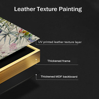 Tableaux et Affiches sur Toile Panthère Noire et Or de Luxe, Décoration Murale pour Chambre, Art Mural Décoratif