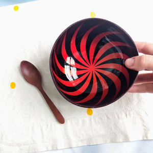 Cuenco de cáscara de coco lacado precio razonable respetuoso con el medio ambiente Binh Minh artesanía comida segura diseño personalizado hecho en Vietnam - Product Image 4