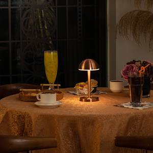 Rechargeable LED Table <b>Lamp</b> Bluetooth Remote Control RGB Multi-Color Options Aluminum <b>Cordless</b> Light for Home& Hospitality Decor - Product Image 4