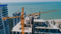 Mini-grue à tour 4T 42M QTZ40-HS4209 avec moteur et boîte de vitesses haute efficacité