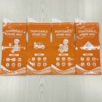 Kantong Urine Sekali Pakai Cetak Khusus 700CC 800CC 900CC Anti Tumpah Tahan Air Film Anti Bocor untuk Kemacetan Lalu Lintas Dukungan Label Pribadi